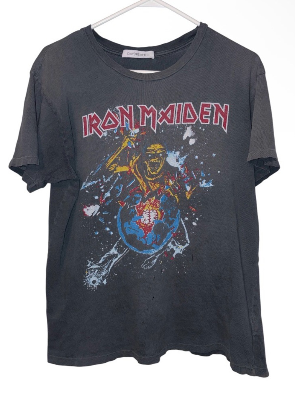 Daydreamer Iron Maiden Graphic T-Shirt Size Large 80s 90s Fader